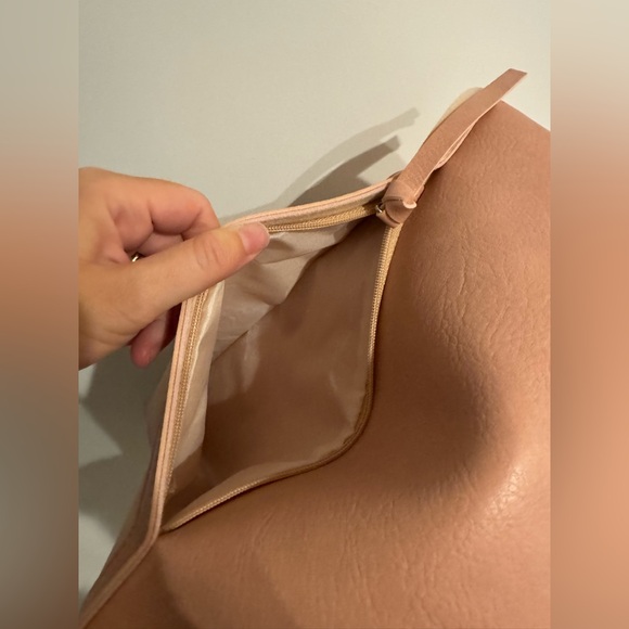 Pink bag, no real leather / camoscio - Picture 3 of 4